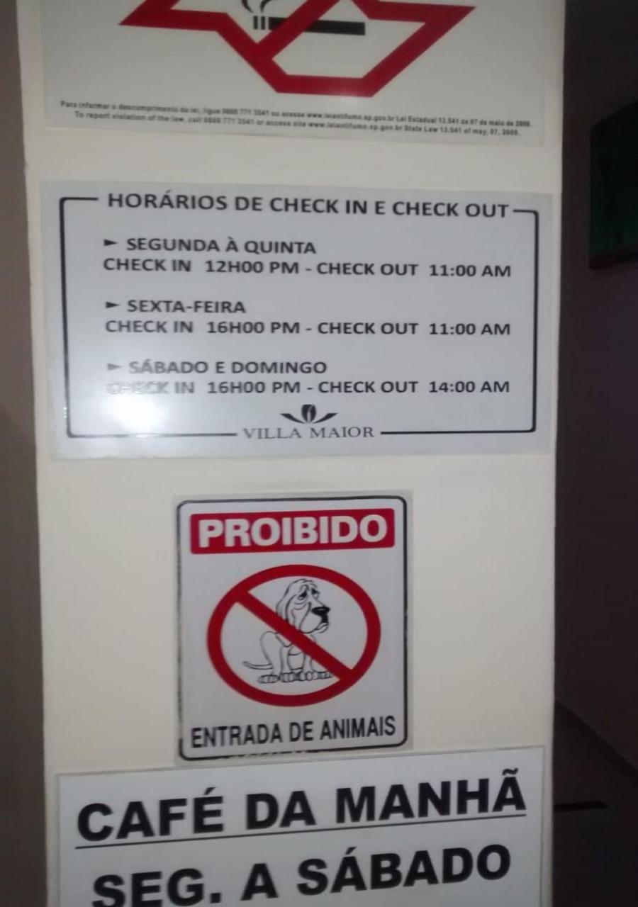 Villa Maior Hotel São Roque Esterno foto